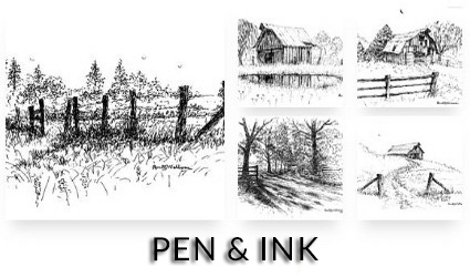 Pen & Inks Gallery